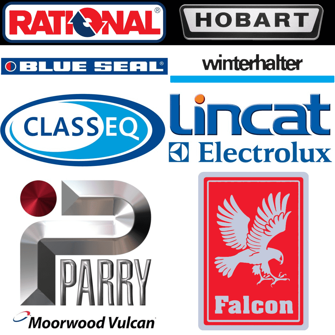 Rational Oven Hobart Mixer Classeq Dishwasher Logos